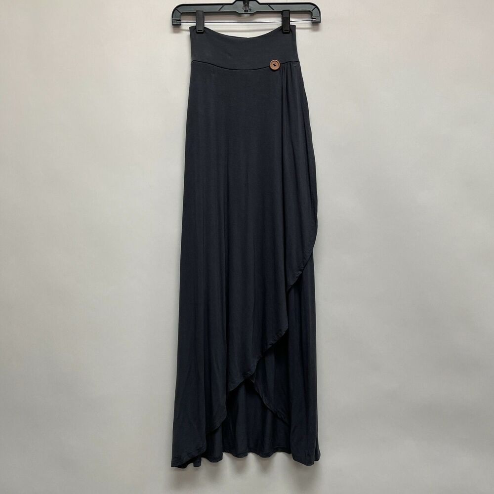 Matilda Jane Joanna Gaines Clothing Skirt X-Small Gray Asymmetrical